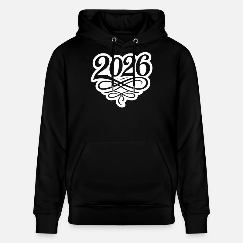 Année 2026 - Sweat à capuche bio CRUISER Stanley/Stella Unisexe - noir