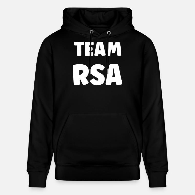 Team RSA Bloc Noir Blanc - Sweat à capuche bio CRUISER Stanley/Stella Unisexe - noir