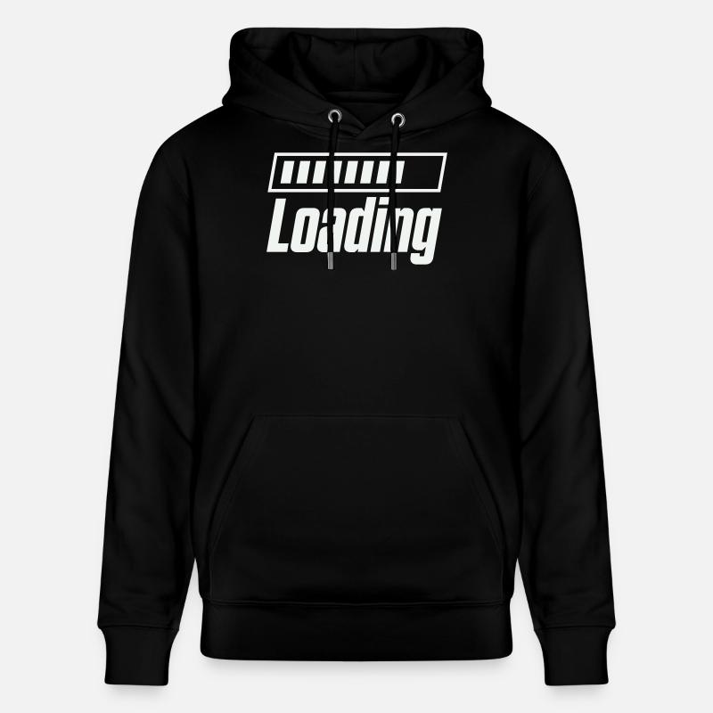 Loading Loading Bar - Stanley/Stella CRUISER Unisex Organic Hoodie - black