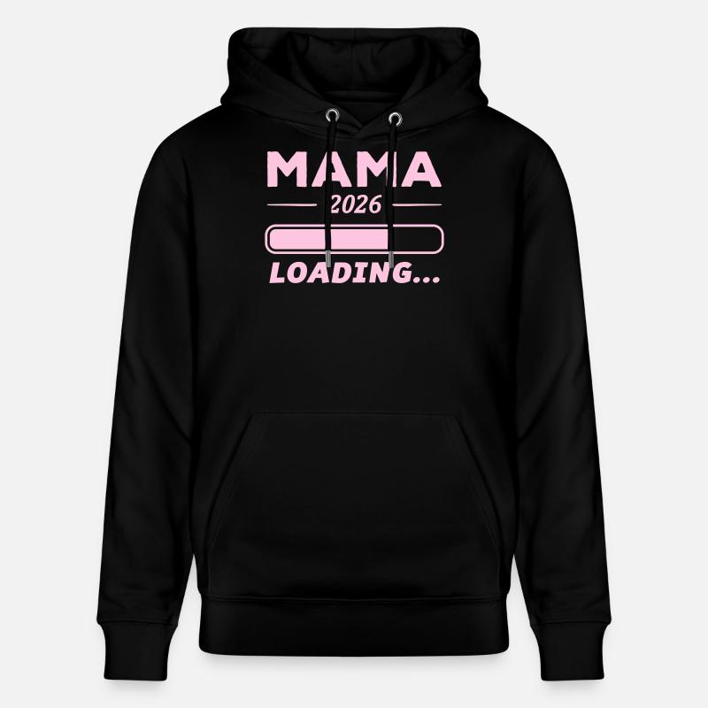 Mama 2026 Loading... - Stanley/Stella Unisex Bio-Hoodie CRUISER  - Schwarz