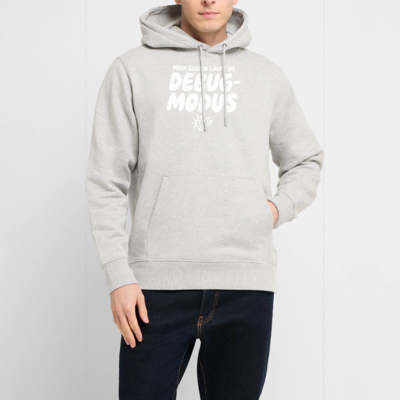 Brain in Debug Mode – Humor Graphics Stanley/Stella CRUISER Unisex Organic Hoodie