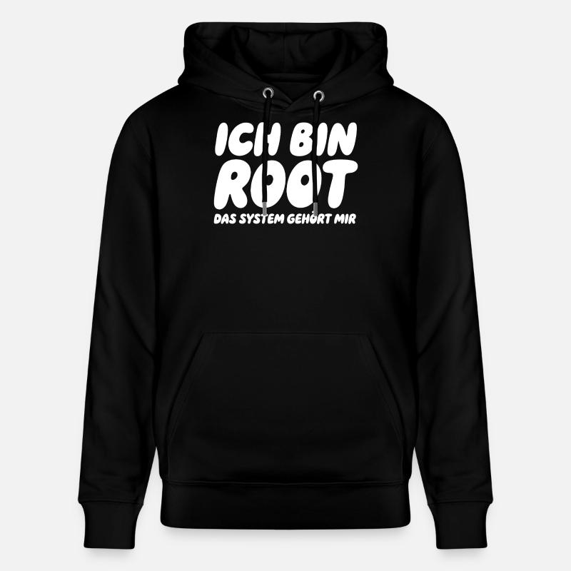 Je suis Root – Le système m’appartient - Sweat à capuche bio CRUISER Stanley/Stella Unisexe - noir