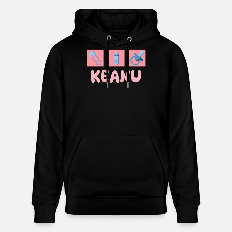 Keanu - Sweat à capuche bio CRUISER Stanley/Stella Unisexe - noir