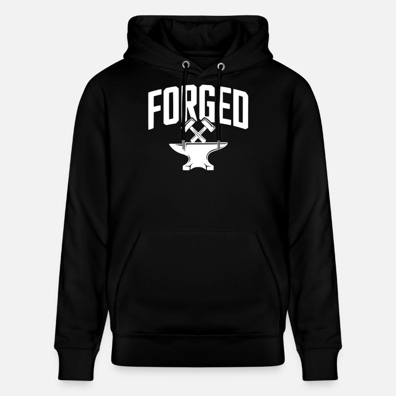 Forgé - Sweat à capuche bio CRUISER Stanley/Stella Unisexe - noir