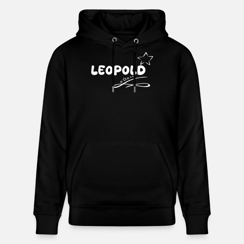 Leopold - Sweat à capuche bio CRUISER Stanley/Stella Unisexe - noir