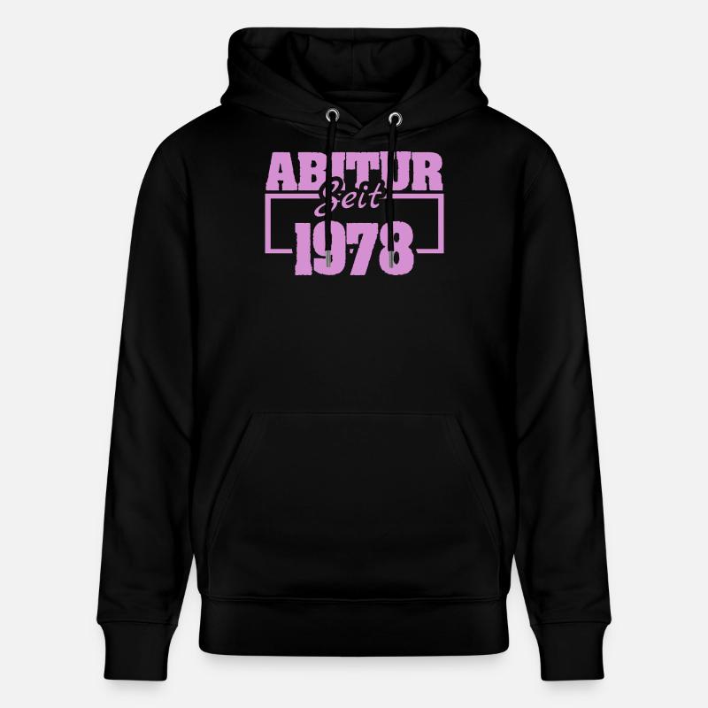 1978 - Sweat à capuche bio CRUISER Stanley/Stella Unisexe - noir