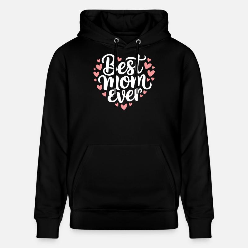 Die beste Mutter aller Zeiten - Stanley/Stella Unisex Bio-Hoodie CRUISER  - Schwarz