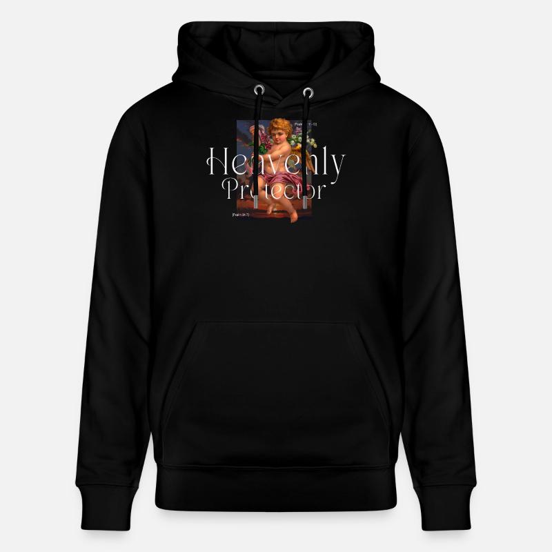 Protecteur céleste - Sweat à capuche bio CRUISER Stanley/Stella Unisexe - noir