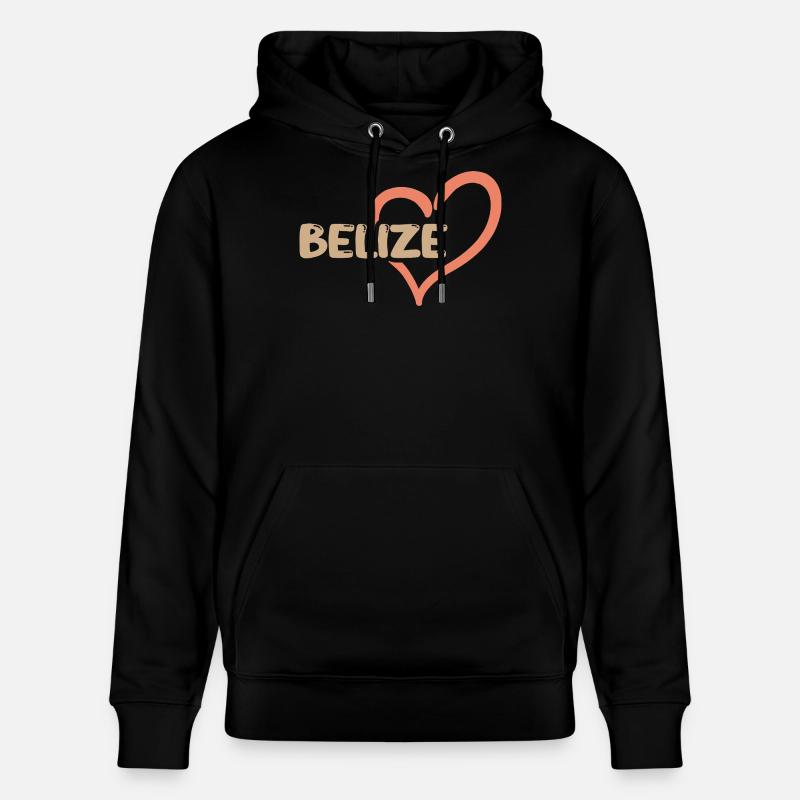 Belize sous le nom de Belize - Sweat à capuche bio CRUISER Stanley/Stella Unisexe - noir