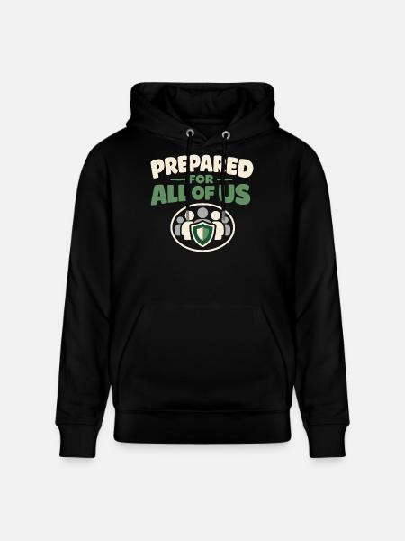 Family Provision Emergency Planner Prepper - Stanley/Stella CRUISER Unisex Organic Hoodie - black