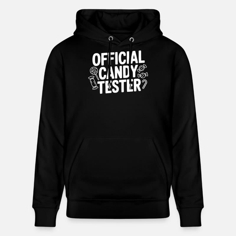 Offizieller Süßigkeitentester - Stanley/Stella Unisex Bio-Hoodie CRUISER  - Schwarz