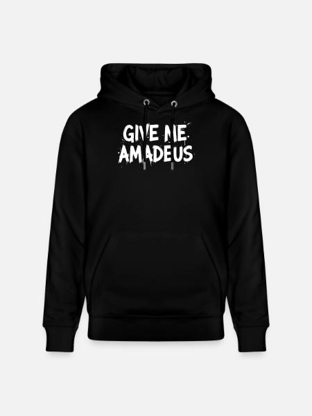 Give me Amadeus - Stanley/Stella CRUISER Unisex Organic Hoodie - black