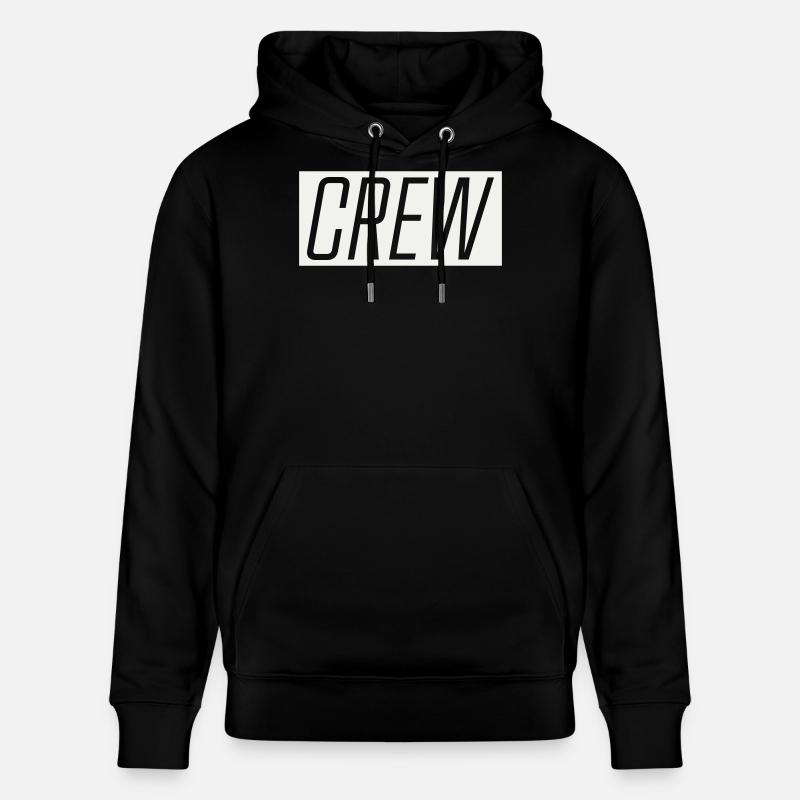 Équipage - Sweat à capuche bio CRUISER Stanley/Stella Unisexe - noir