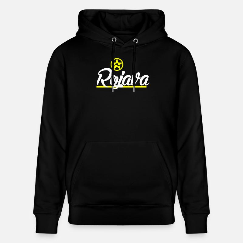 Rojava kurd - Stanley/Stella CRUISER Unisex Organic Hoodie - black