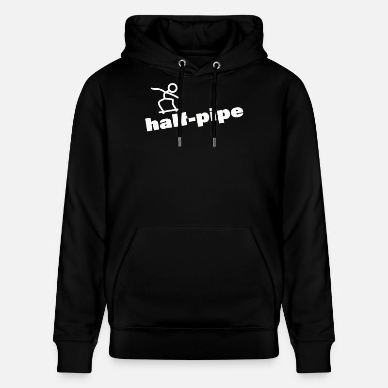 HALF PIPE - Stanley/Stella Unisex Bio-Hoodie CRUISER  - Schwarz