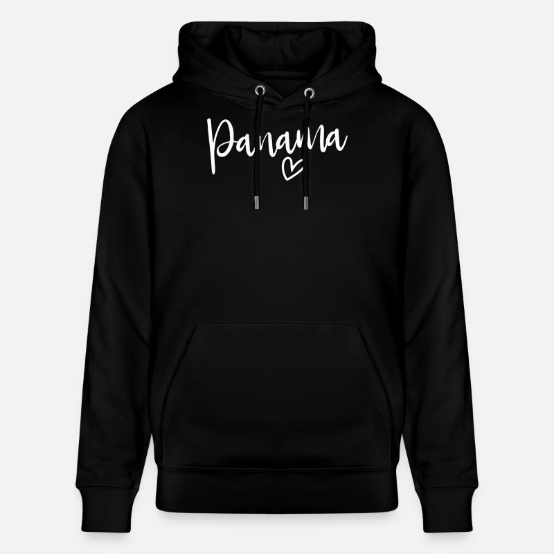 Panama Heart Women’s Love Panama - Sweat à capuche bio CRUISER Stanley/Stella Unisexe - noir