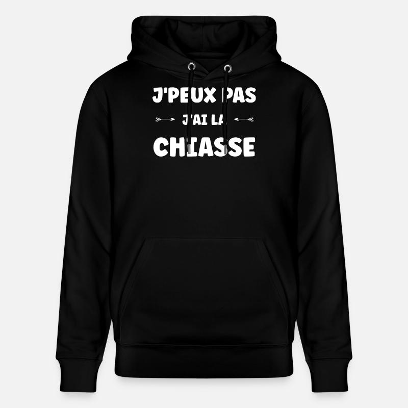 J'peux pas j'ai la chiasse - Sweat à capuche bio CRUISER Stanley/Stella Unisexe - noir