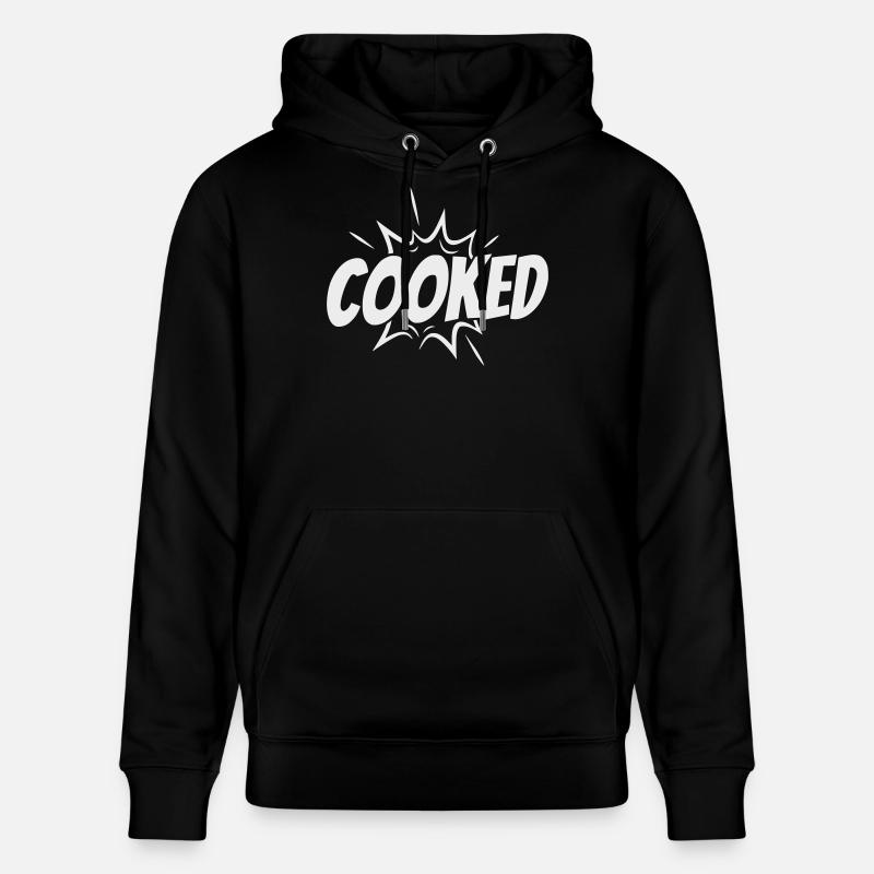 Style Comic Explosif Cuit - Sweat à capuche bio CRUISER Stanley/Stella Unisexe - noir