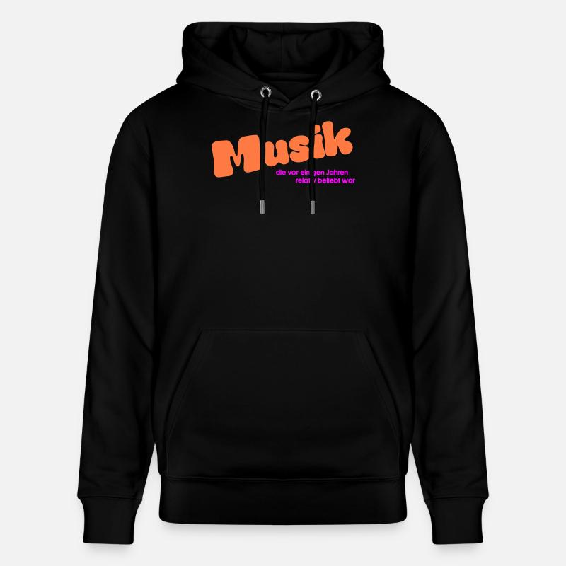 Musique relativement populaire - Sweat à capuche bio CRUISER Stanley/Stella Unisexe - noir