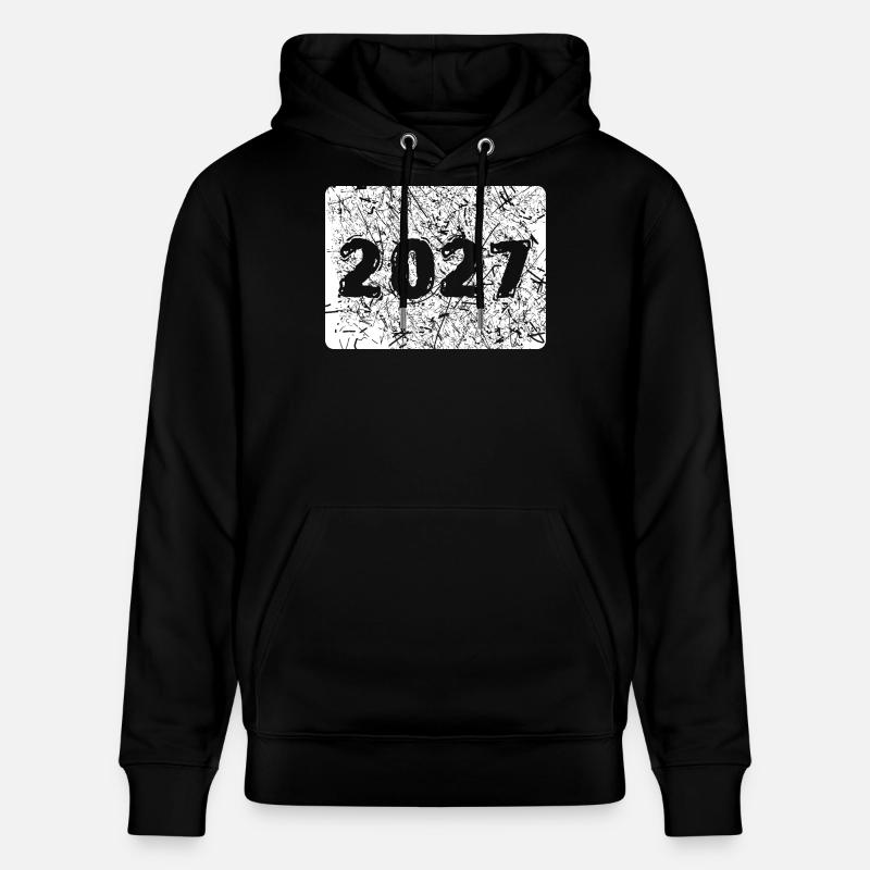 Année 2027 - Sweat à capuche bio CRUISER Stanley/Stella Unisexe - noir