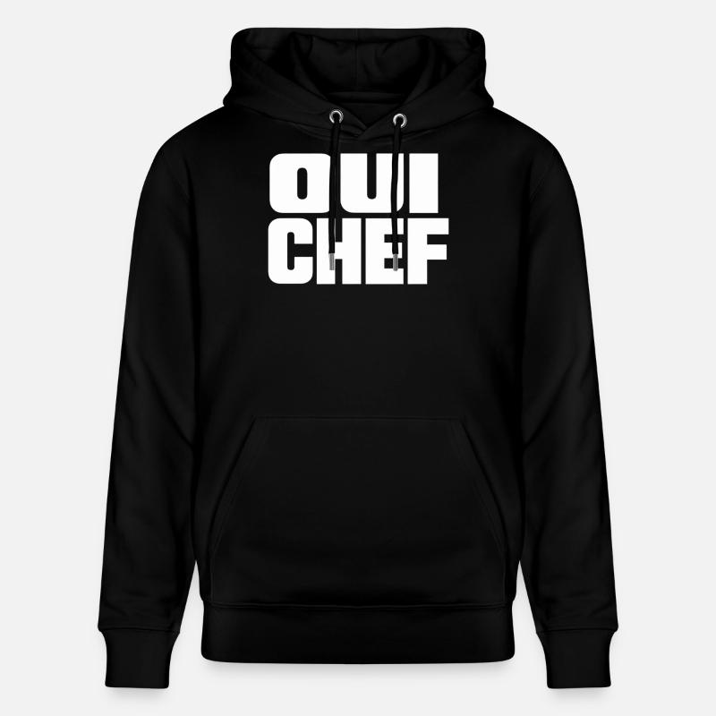 Qui Chef - Sweat à capuche bio CRUISER Stanley/Stella Unisexe - noir