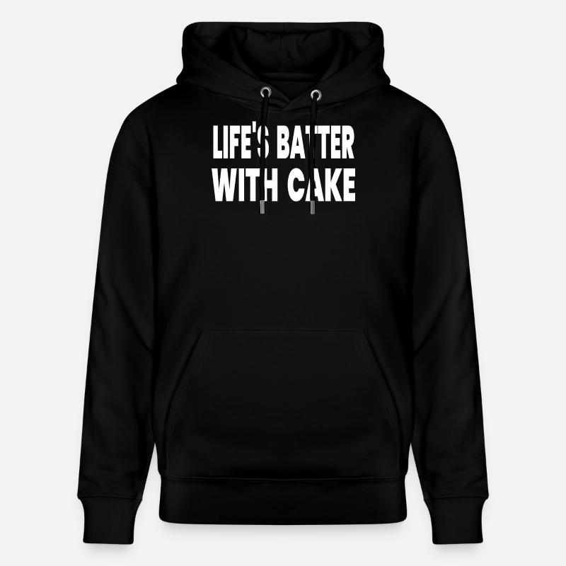 Gâteau - Sweat à capuche bio CRUISER Stanley/Stella Unisexe - noir