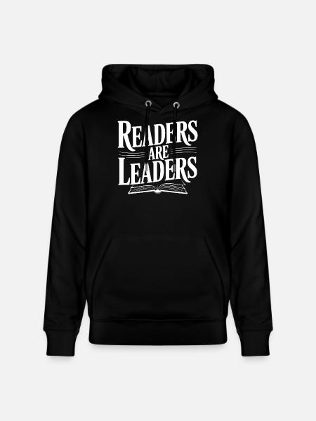 Les lecteurs sont des leaders - Sweat à capuche bio CRUISER Stanley/Stella Unisexe - noir