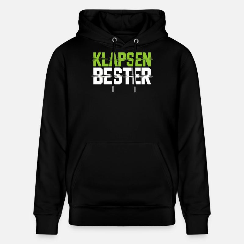 Meilleure phrase folle du bureau - Sweat à capuche bio CRUISER Stanley/Stella Unisexe - noir