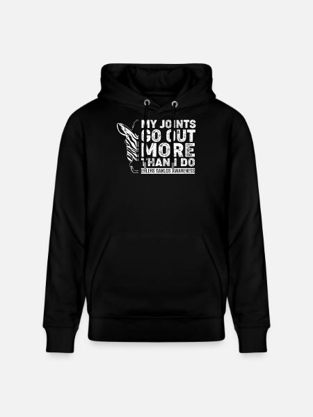 Ehlers-Danlos-Syndrom EDS HSD - Stanley/Stella Unisex Bio-Hoodie CRUISER  - Schwarz
