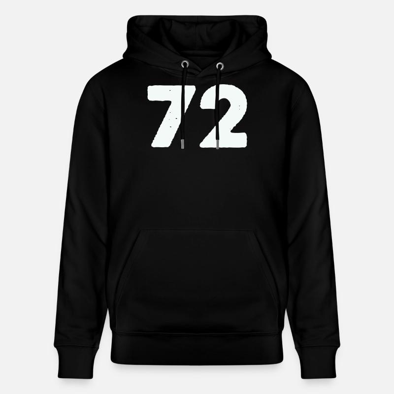 72 - Sweat à capuche bio CRUISER Stanley/Stella Unisexe - noir