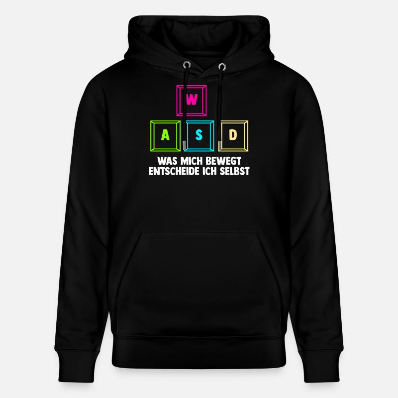 Jeu vidéo Gamer Gaming - Sweat à capuche bio CRUISER Stanley/Stella Unisexe - noir