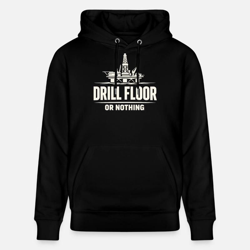 Offshore-bohrer-rig-bohrer Bohrboden Offshore - Stanley/Stella Unisex Bio-Hoodie CRUISER  - Schwarz