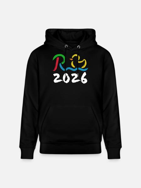 Pension 2026 - Retirement - Pension - Stanley/Stella CRUISER Unisex Organic Hoodie - black