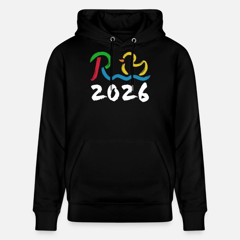 Rente 2026 - Retraite - Rente - Sweat à capuche bio CRUISER Stanley/Stella Unisexe - noir