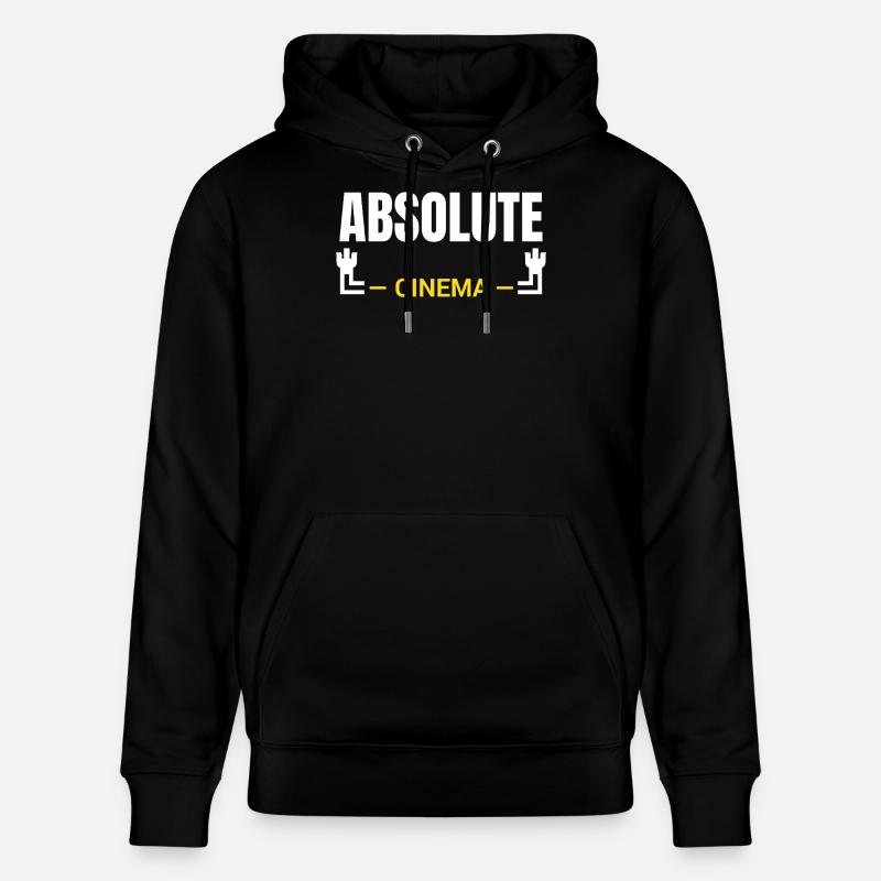 Absolute Cinema Statement - Stanley/Stella Unisex Bio-Hoodie CRUISER  - Schwarz