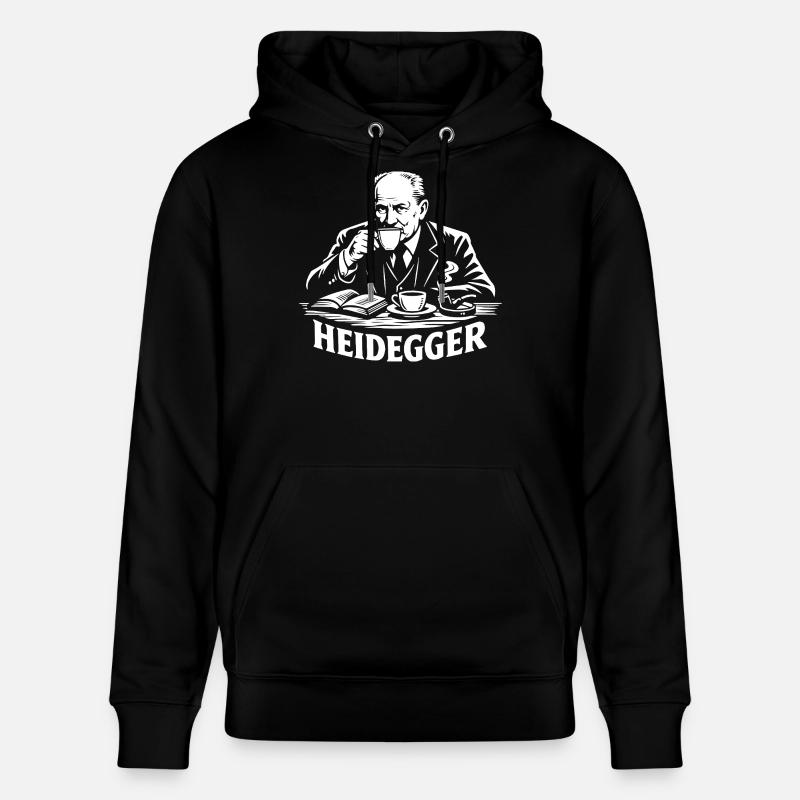 Heidegger Brew Tee - Sweat à capuche bio CRUISER Stanley/Stella Unisexe - noir