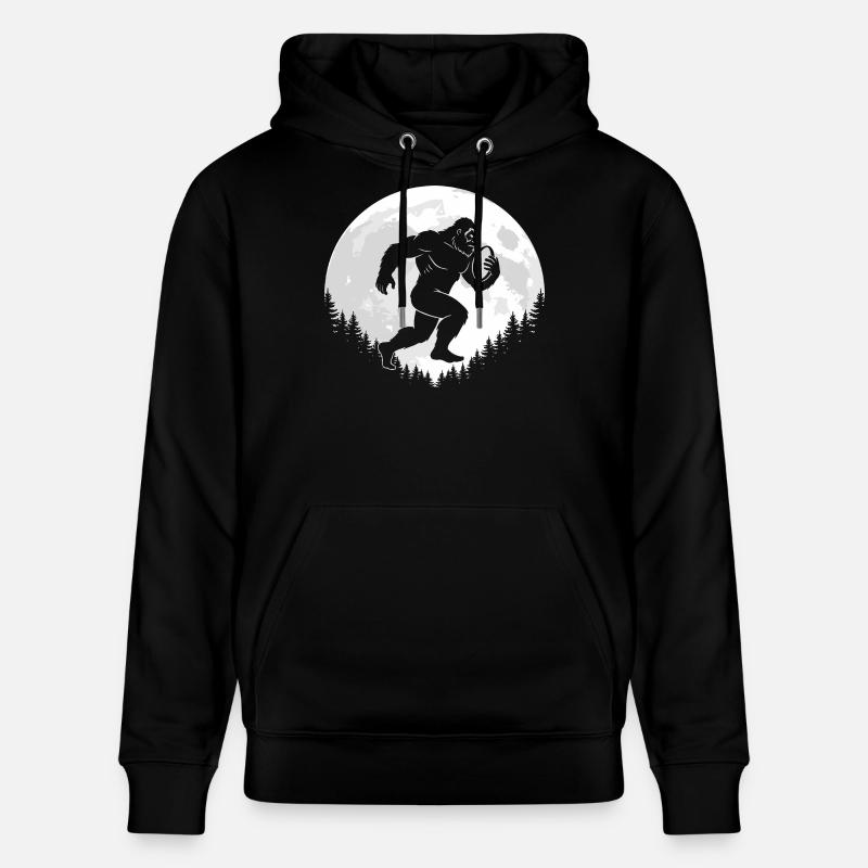 Joueurs de rugby Bigfoot - Sweat à capuche bio CRUISER Stanley/Stella Unisexe - noir