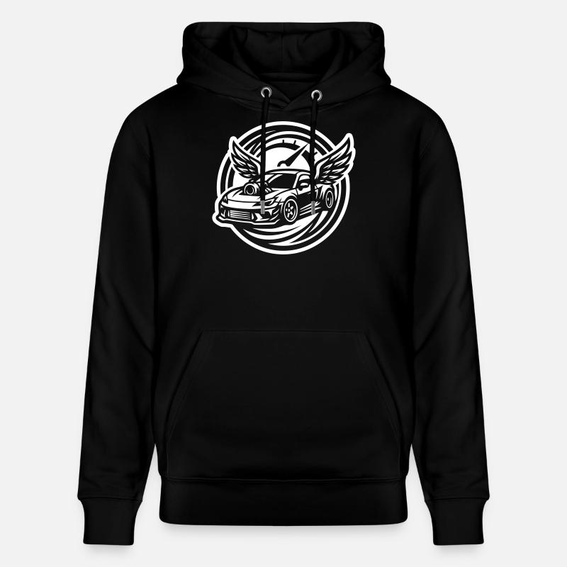 Auto Tuning Tacho - Stanley/Stella Unisex Bio-Hoodie CRUISER  - Schwarz