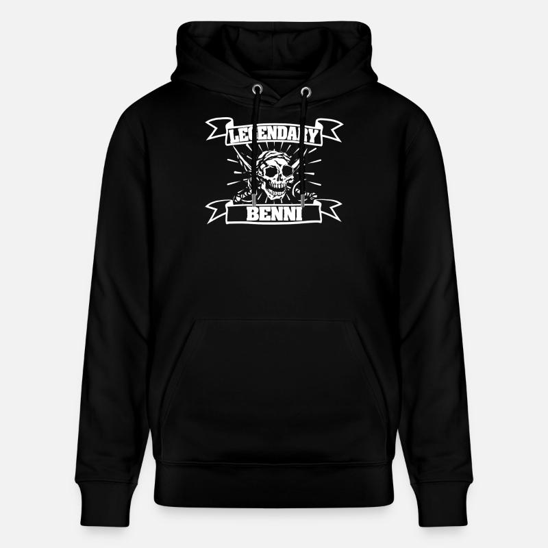 Carnaval Benni - Sweat à capuche bio CRUISER Stanley/Stella Unisexe - noir
