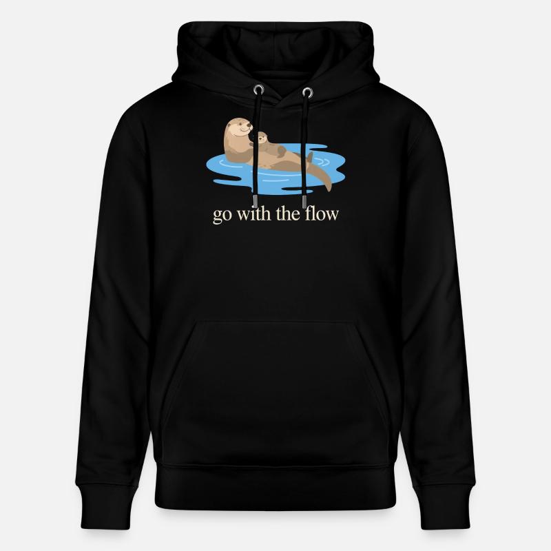 Optez pour le Flow Otter Duo - Sweat à capuche bio CRUISER Stanley/Stella Unisexe - noir