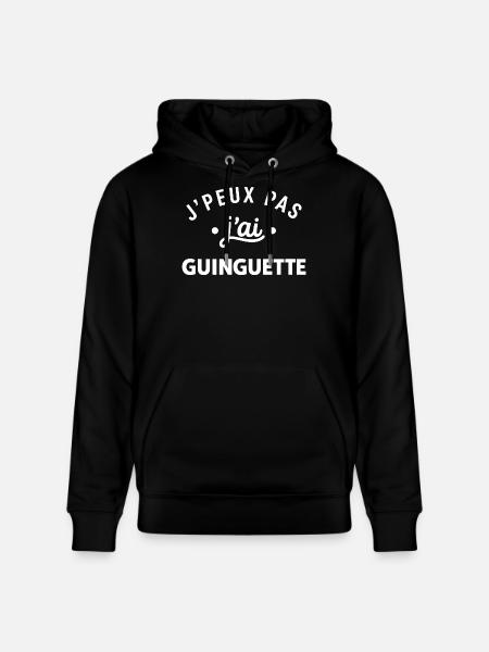 Guinguette Joie Nocturne - Sweat à capuche bio CRUISER Stanley/Stella Unisexe - noir