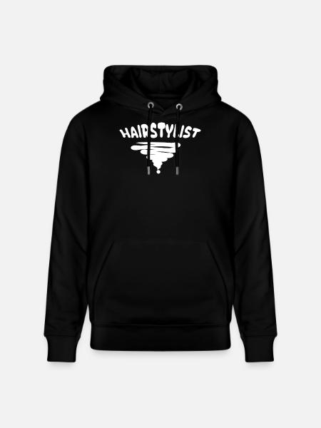Coiffeur de style - Sweat à capuche bio CRUISER Stanley/Stella Unisexe - noir