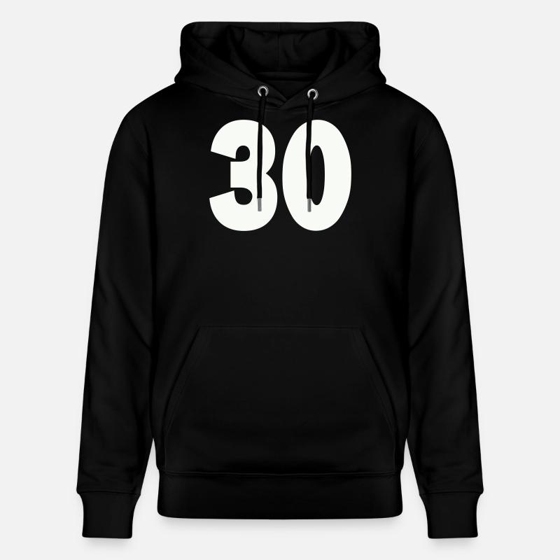 30- - Stanley/Stella Unisex Bio-Hoodie CRUISER  - Schwarz