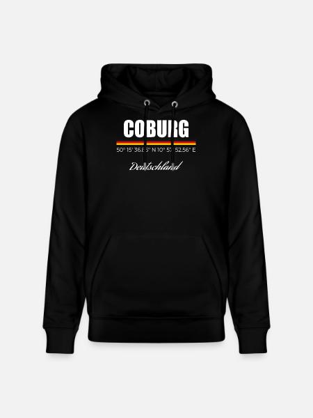 Coburg - Sweat à capuche bio CRUISER Stanley/Stella Unisexe - noir