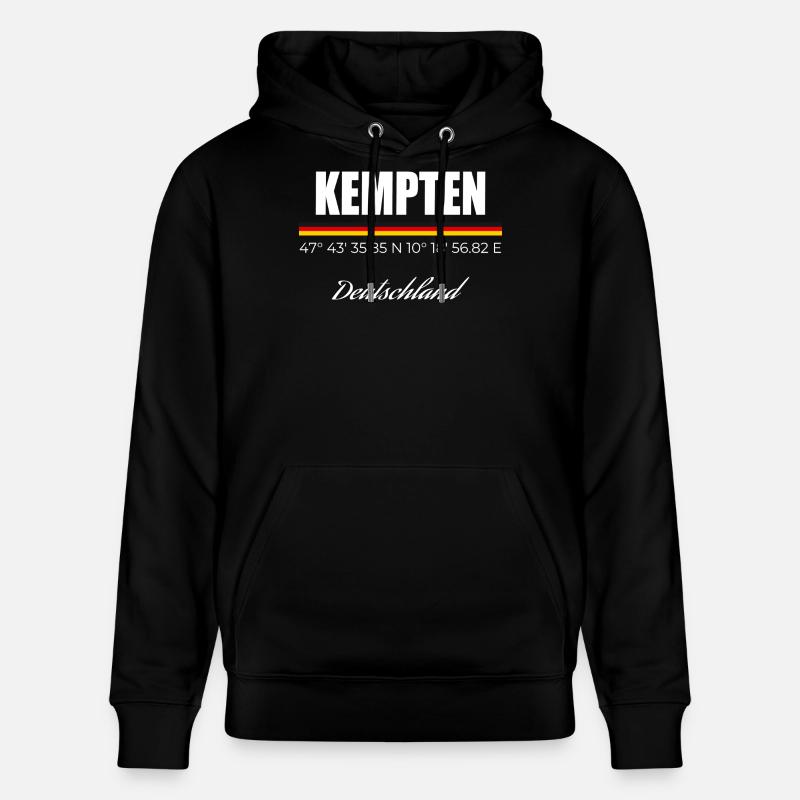 Kempten - Sweat à capuche bio CRUISER Stanley/Stella Unisexe - noir