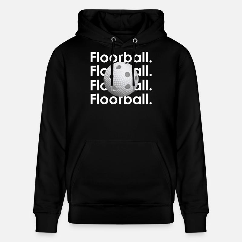 Floorball Graphic - Sweat à capuche bio CRUISER Stanley/Stella Unisexe - noir