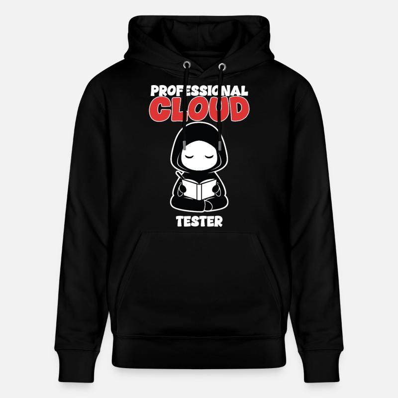 Humour Professional Cloud Tester Manga - Sweat à capuche bio CRUISER Stanley/Stella Unisexe - noir