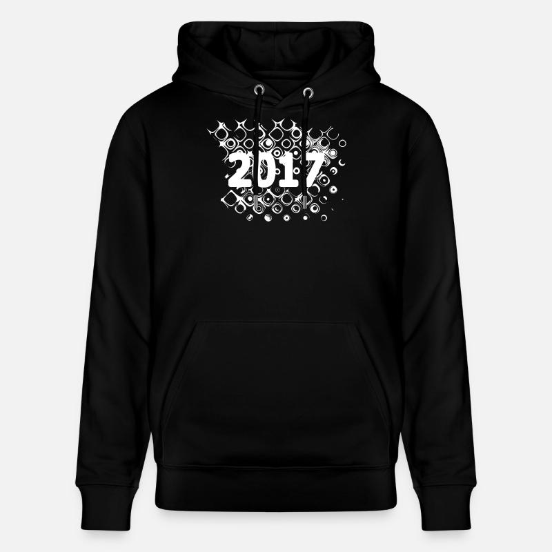 rétro 2017 - Sweat à capuche bio CRUISER Stanley/Stella Unisexe - noir