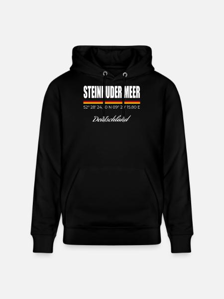 Steinhuder Meer - Sweat à capuche bio CRUISER Stanley/Stella Unisexe - noir