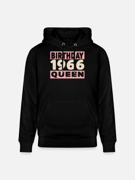 Biker 60-jähriges Jubiläum 1966 - Stanley/Stella Unisex Bio-Hoodie CRUISER  - Schwarz